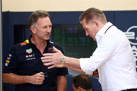 christian horner and jos verstappen.